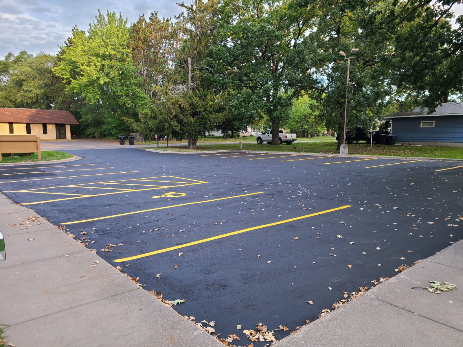 How to Clean a Commercial Parking Lot Effectively